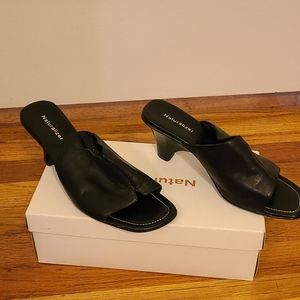 Naturalizer Black Gently-worn Mules